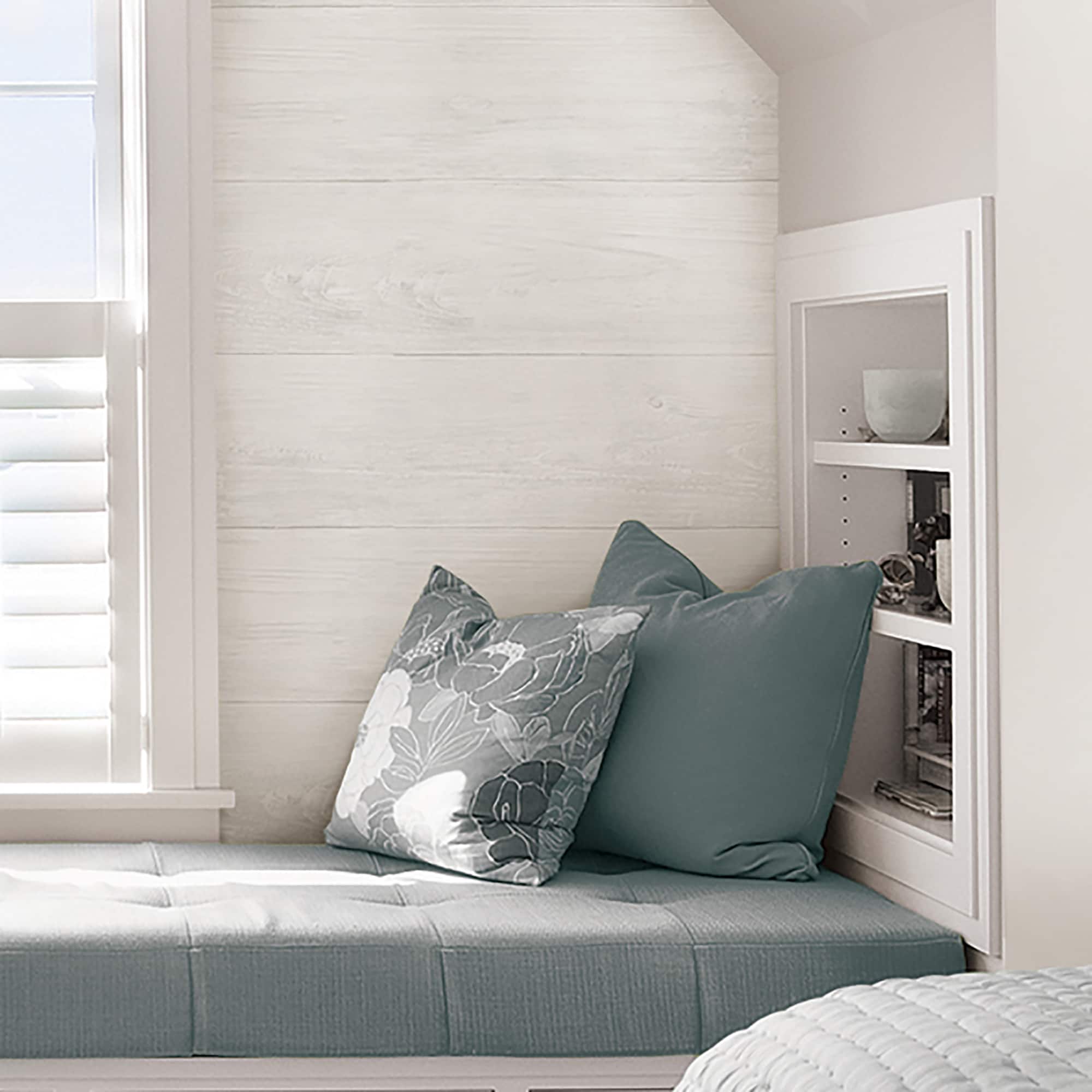 NuWallpaper Reclaimed Shiplap Peel & Stick Wallpaper